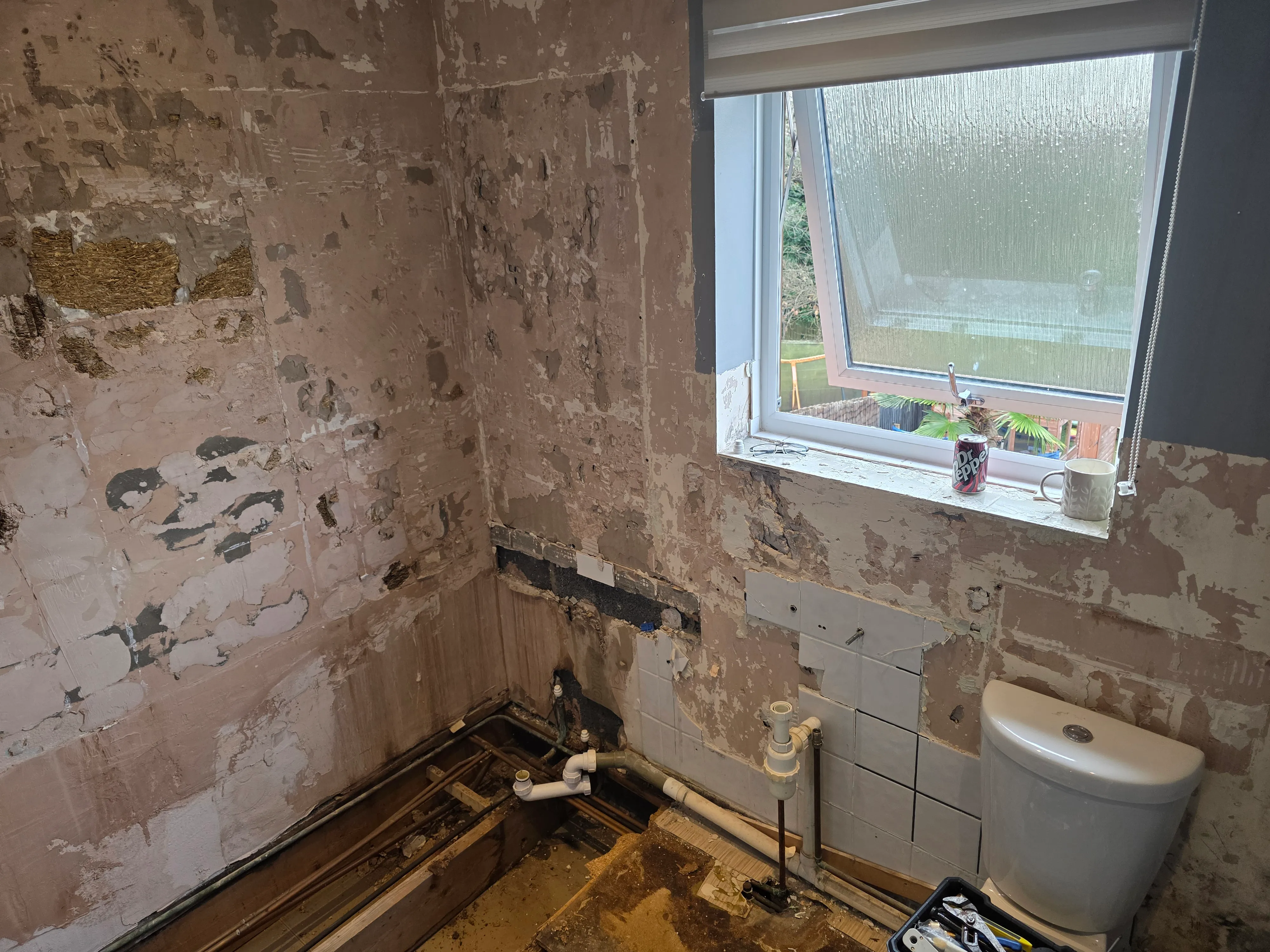 Bathroom Refit and Plumbing Upgrade - Before