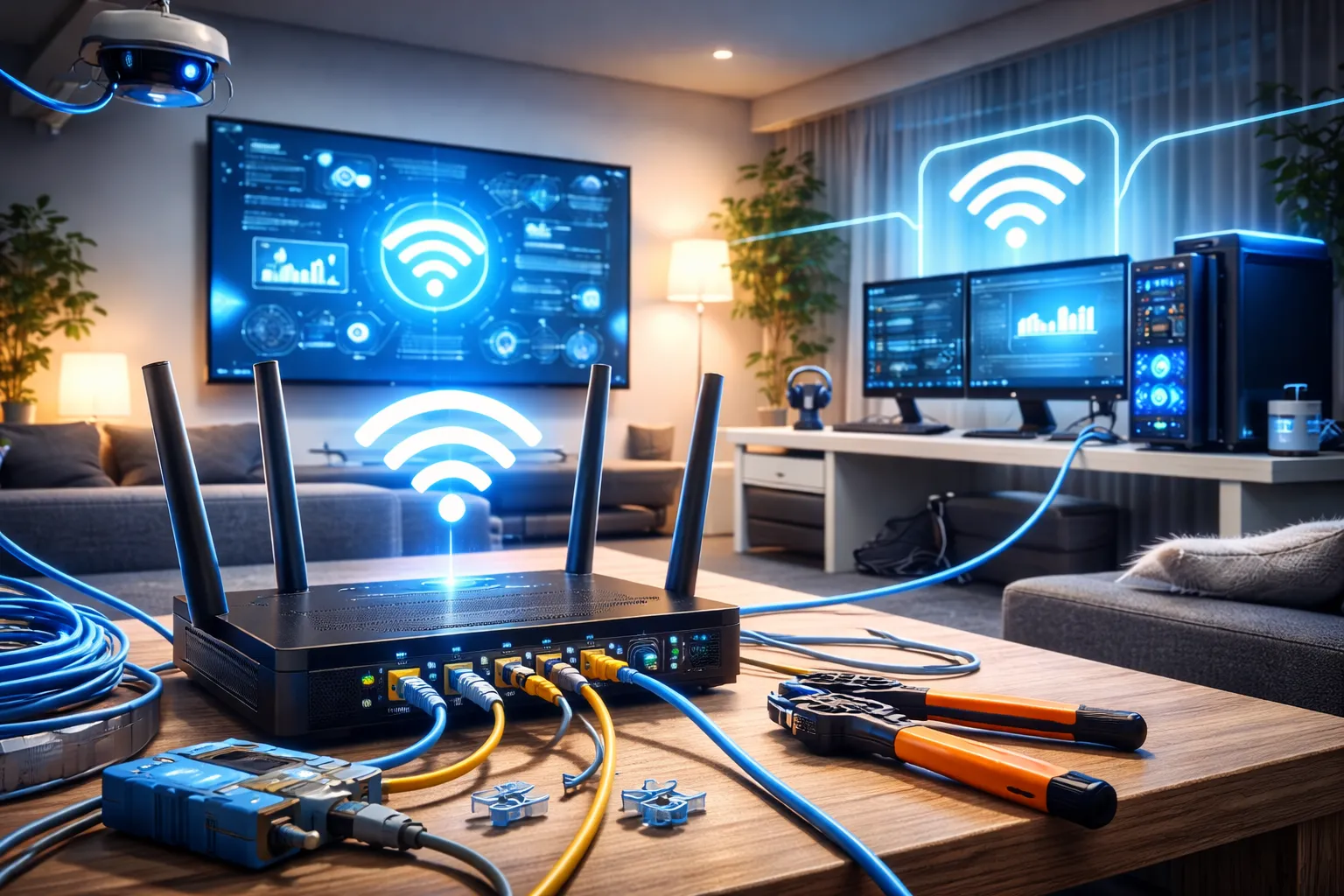 Data Networks - Network installation and maintenance