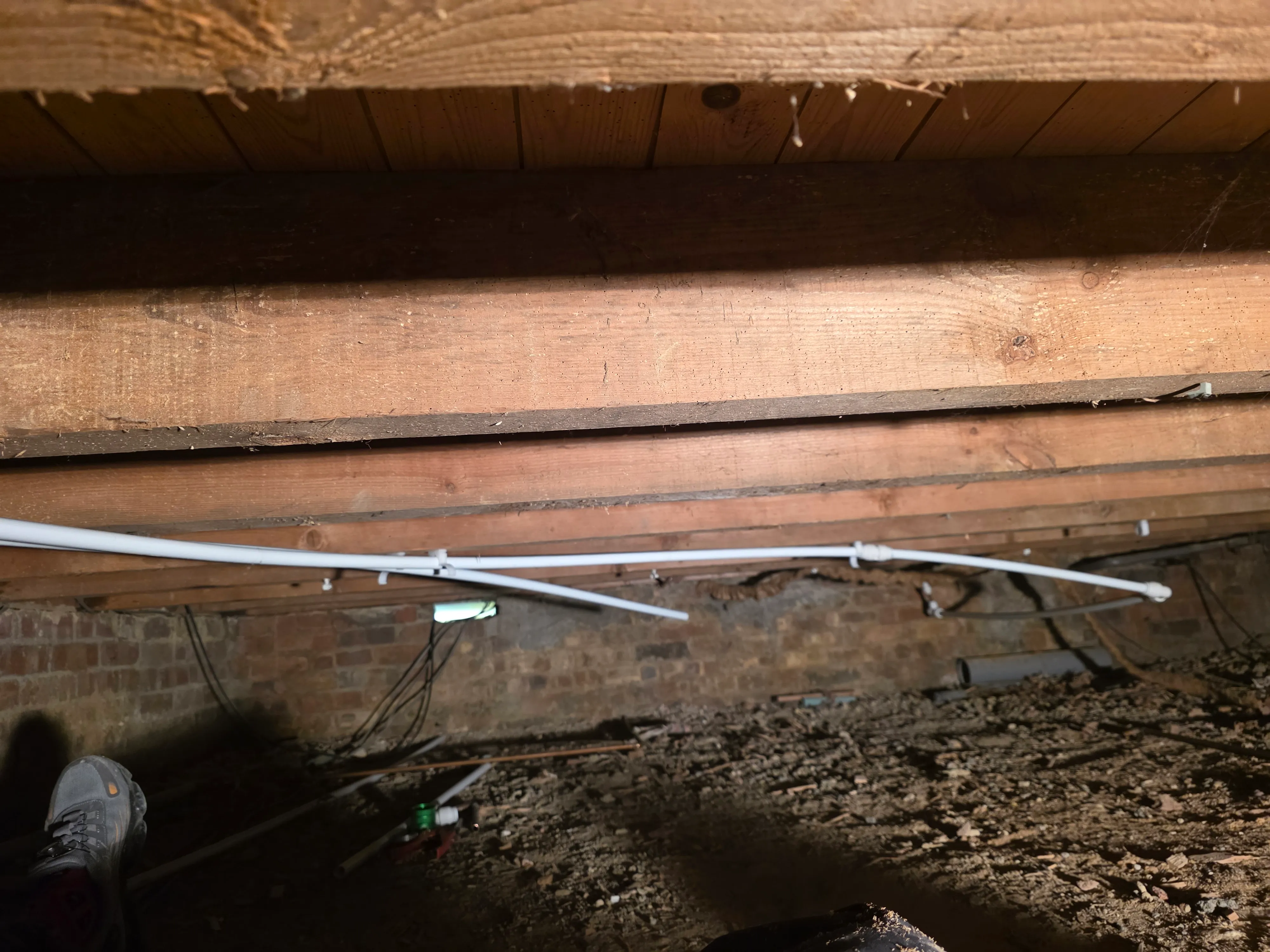 Central Heating Re-pipe and upgrade - Before